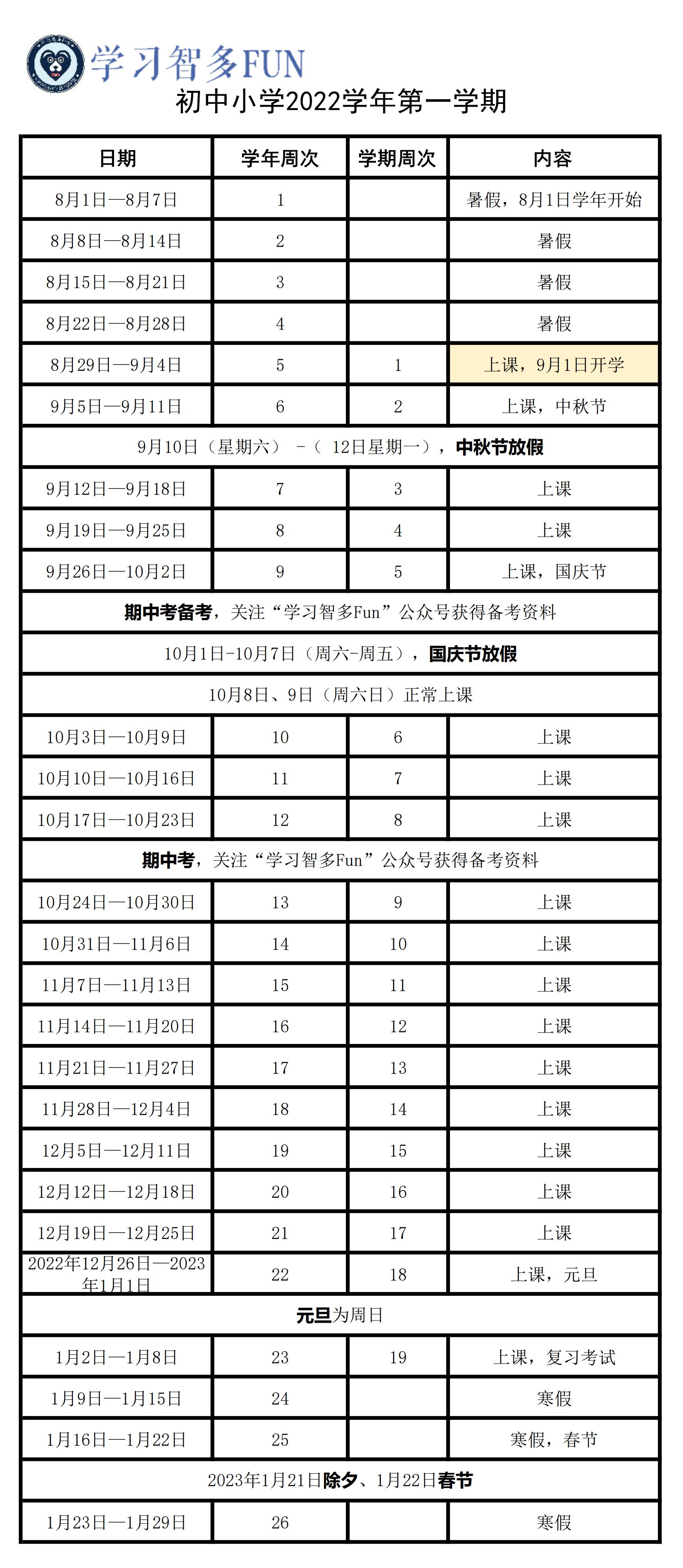 广东省2015年校历安排及其影响